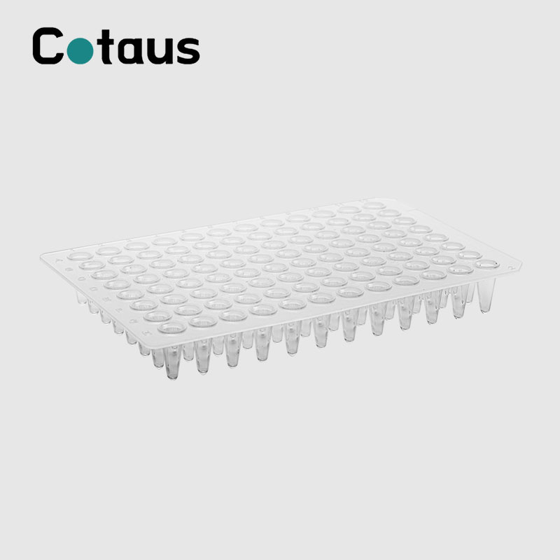 96 Wuel 0,1ml Transparent Nee Skirt PCR Plate